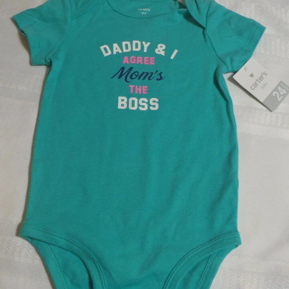 Carter's 12 18 or 24 Month Choice Bodysuit NWT Baby Bodysuit